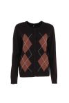 Fam cardigan Mørk brun