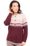Fiona cardigan Plomme